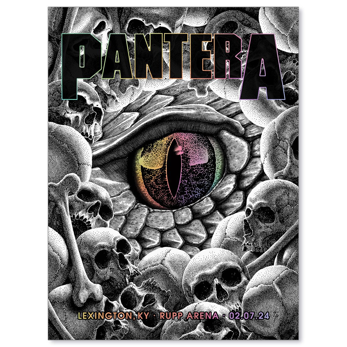 Pantera Lexington February 07, 2024 (Rainbow Foil)