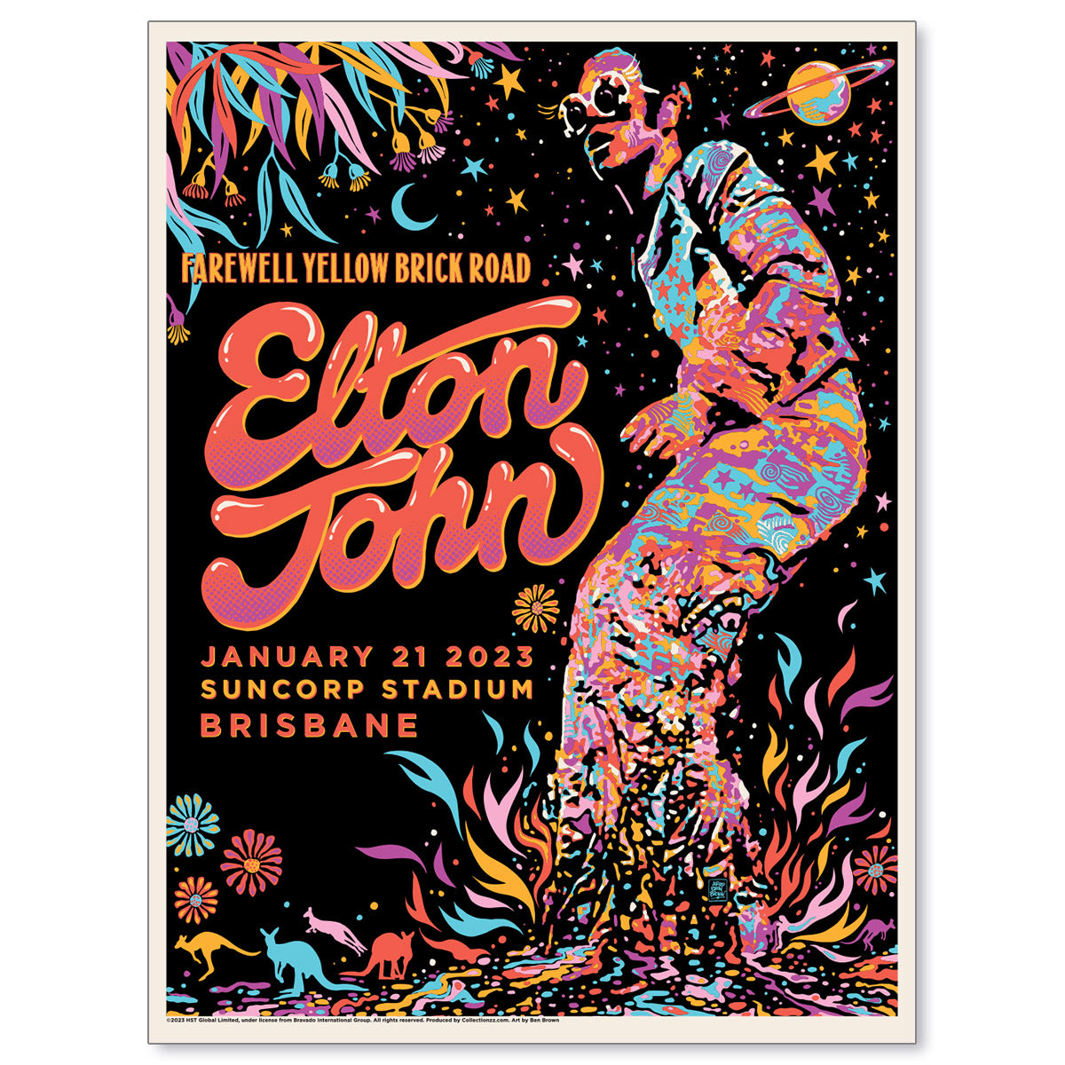 Elton John Brisbane January 21, 2023 Farewell Yellow Brick Road Tour