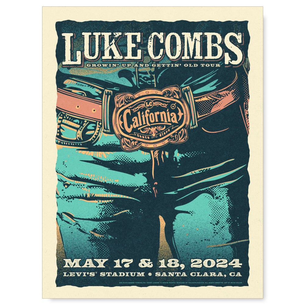 Luke Combs Santa Clara May 17 & 18 2024