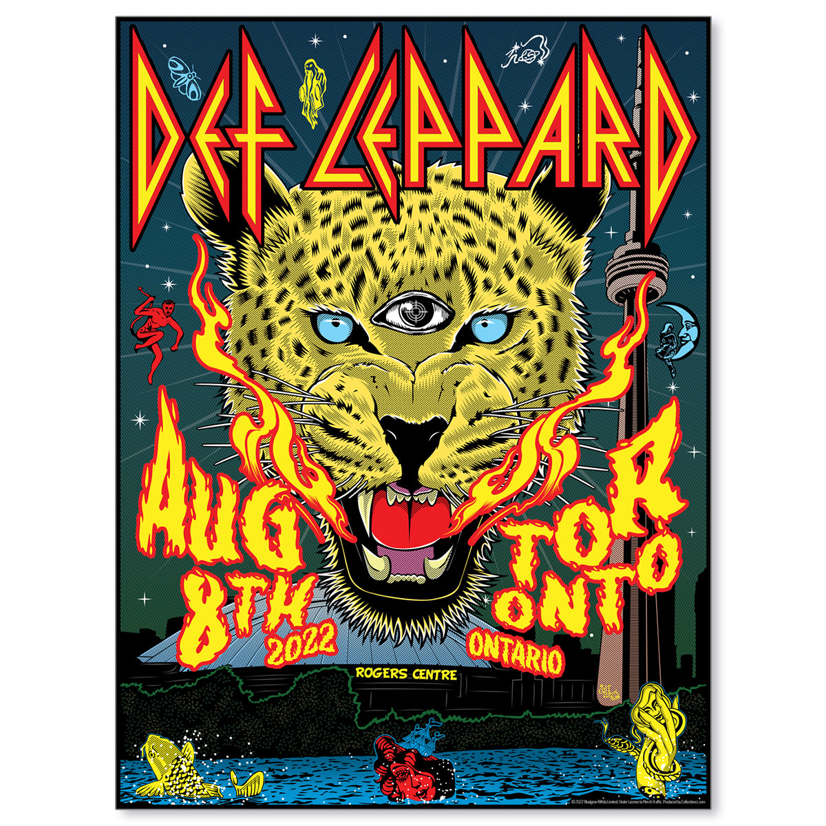 Def Leppard Toronto August 8, 2022 The Stadium Tour
