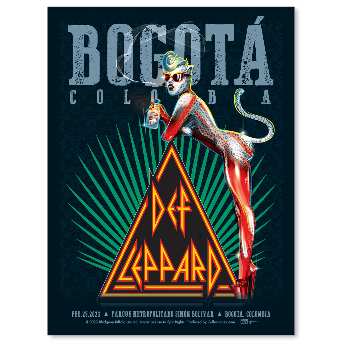 Def Leppard Bogota February 25, 2023 The World Tour