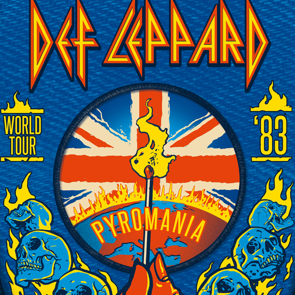 Def Leppard Pyromania Tour