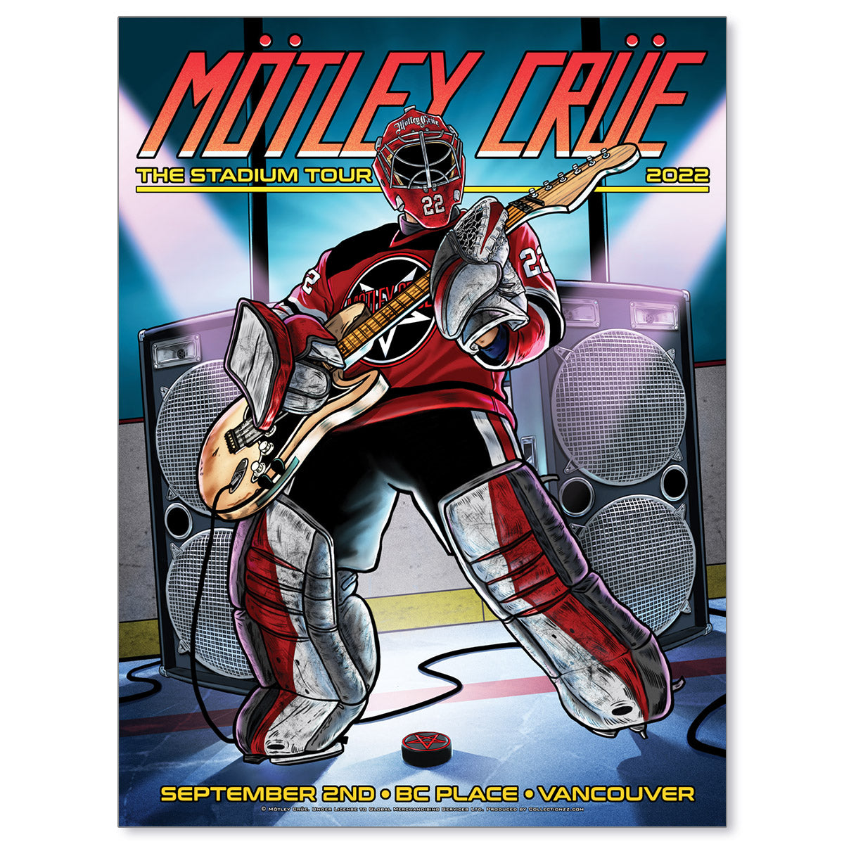 Mötley Crüe Vancouver September 2, 2022 The Stadium Tour