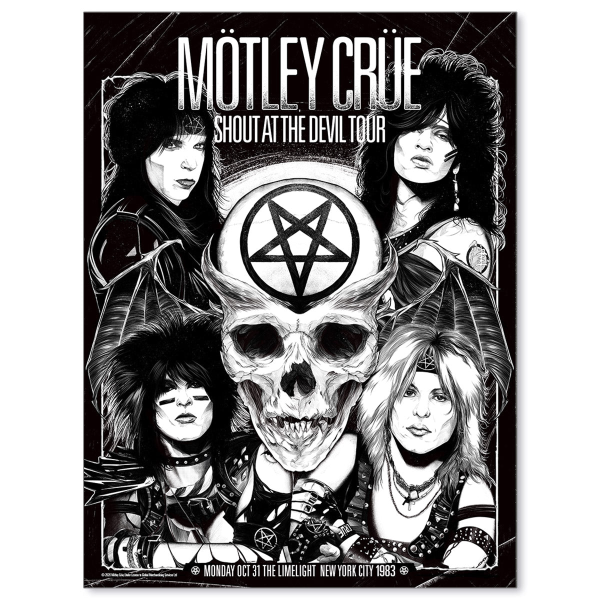 Mötley Crüe New York City 1983 (Main Edition)