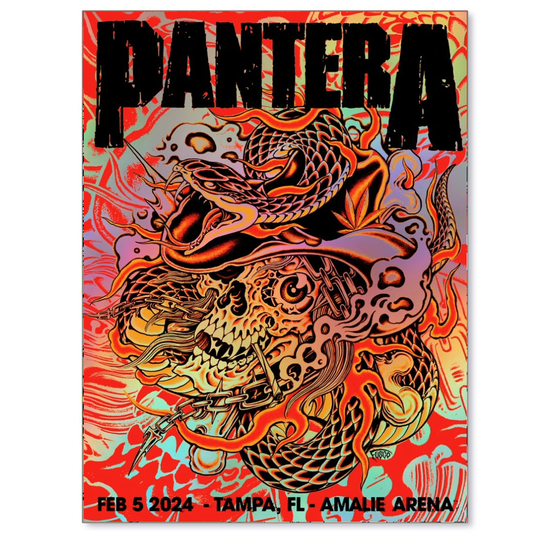 Pantera Tampa February 05, 2024 (Rainbow Foil)