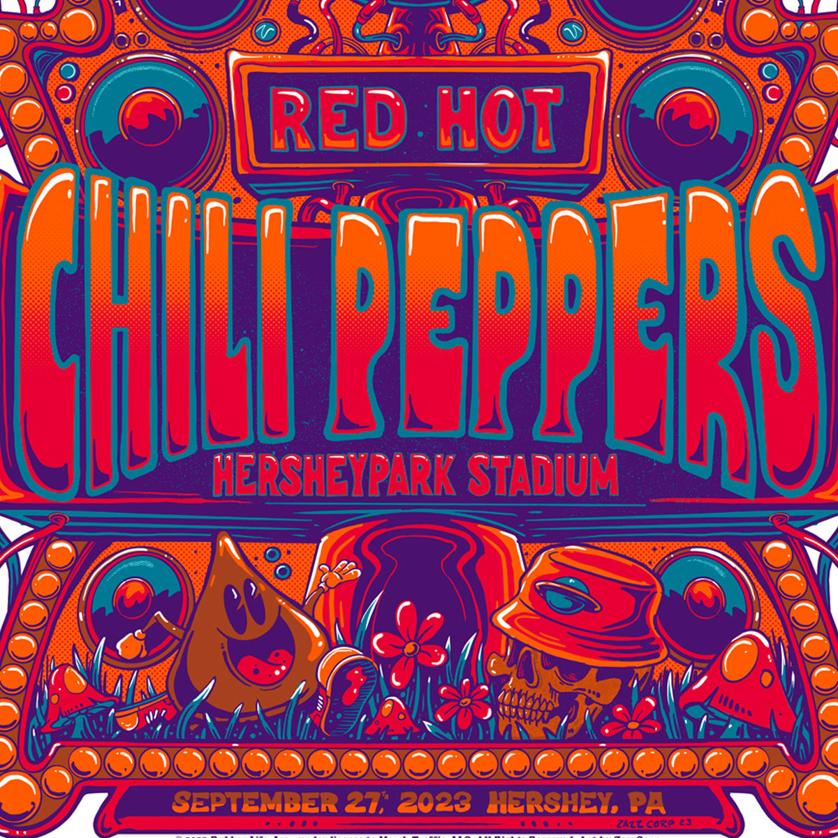 Red Hot Chili Peppers Hershey September 27, 2023