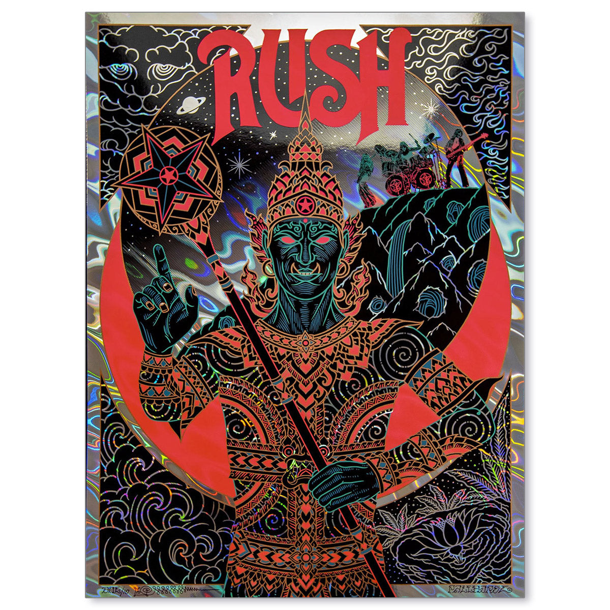 Rush - 2112: II. 'The Temples of Syrinx' by Palehorse (2112 Day Variant)