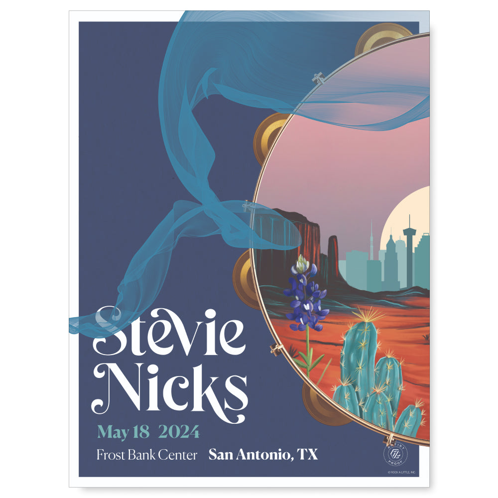 Stevie Nicks May 18, 2024 San Antonio Artist Proof