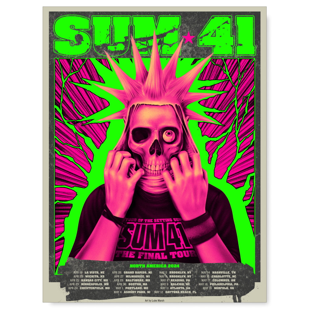 Sum 41 North America Tour 2024