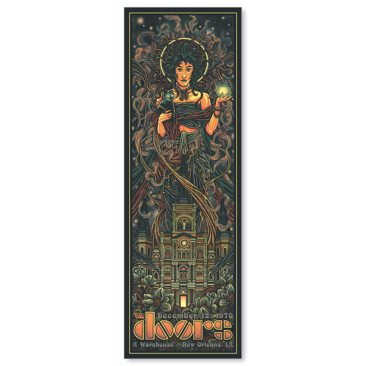 The Doors New Orleans 1970 by Luke Martin (Variant Edition Foil)