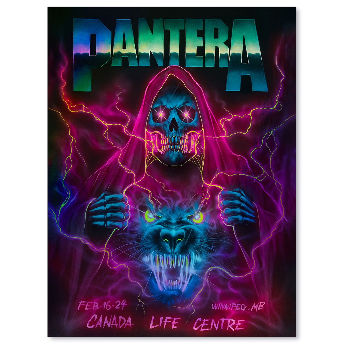 Pantera Winnipeg February 16, 2024 (Rainbow Foil)