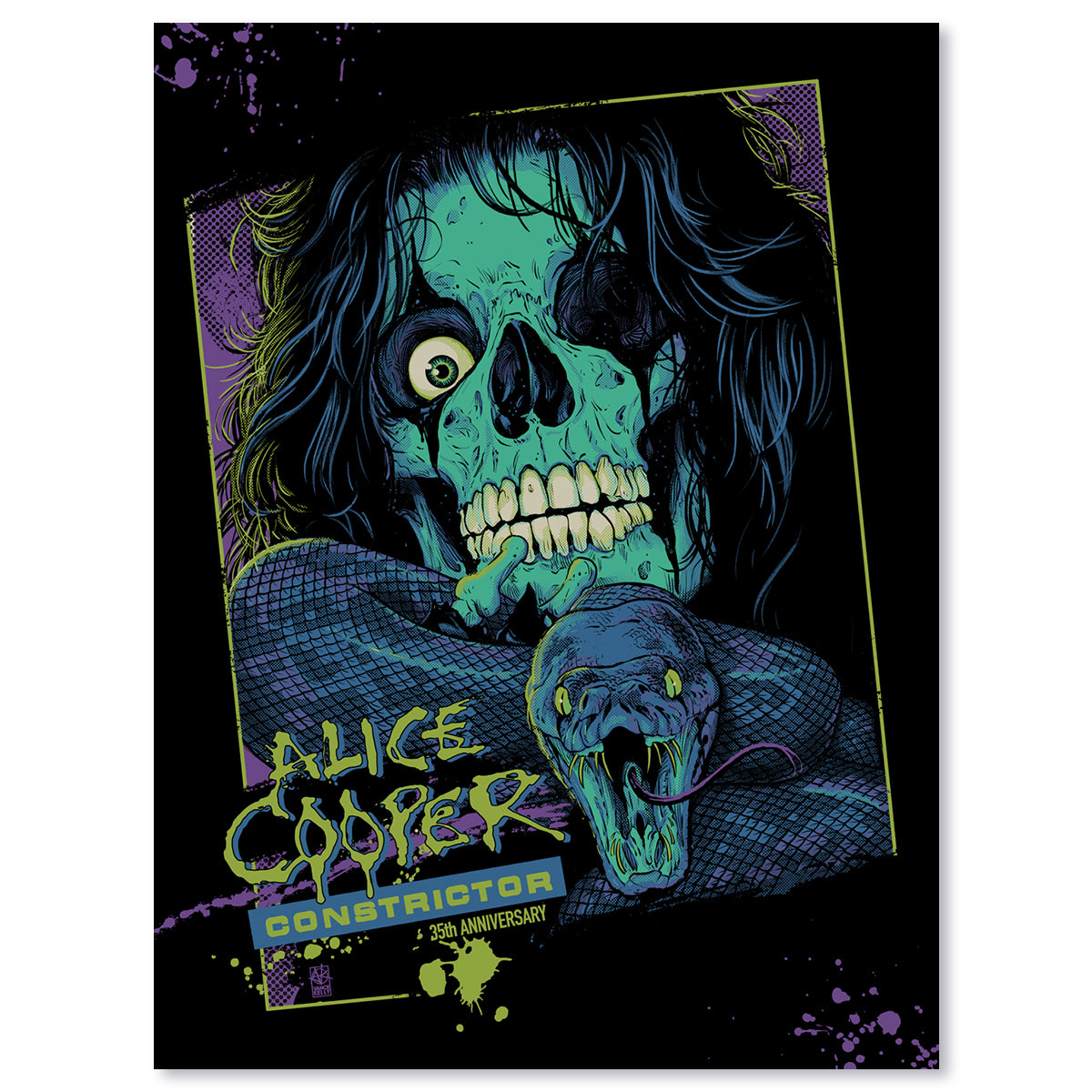 Alice Cooper Constrictor 35th Anniversary