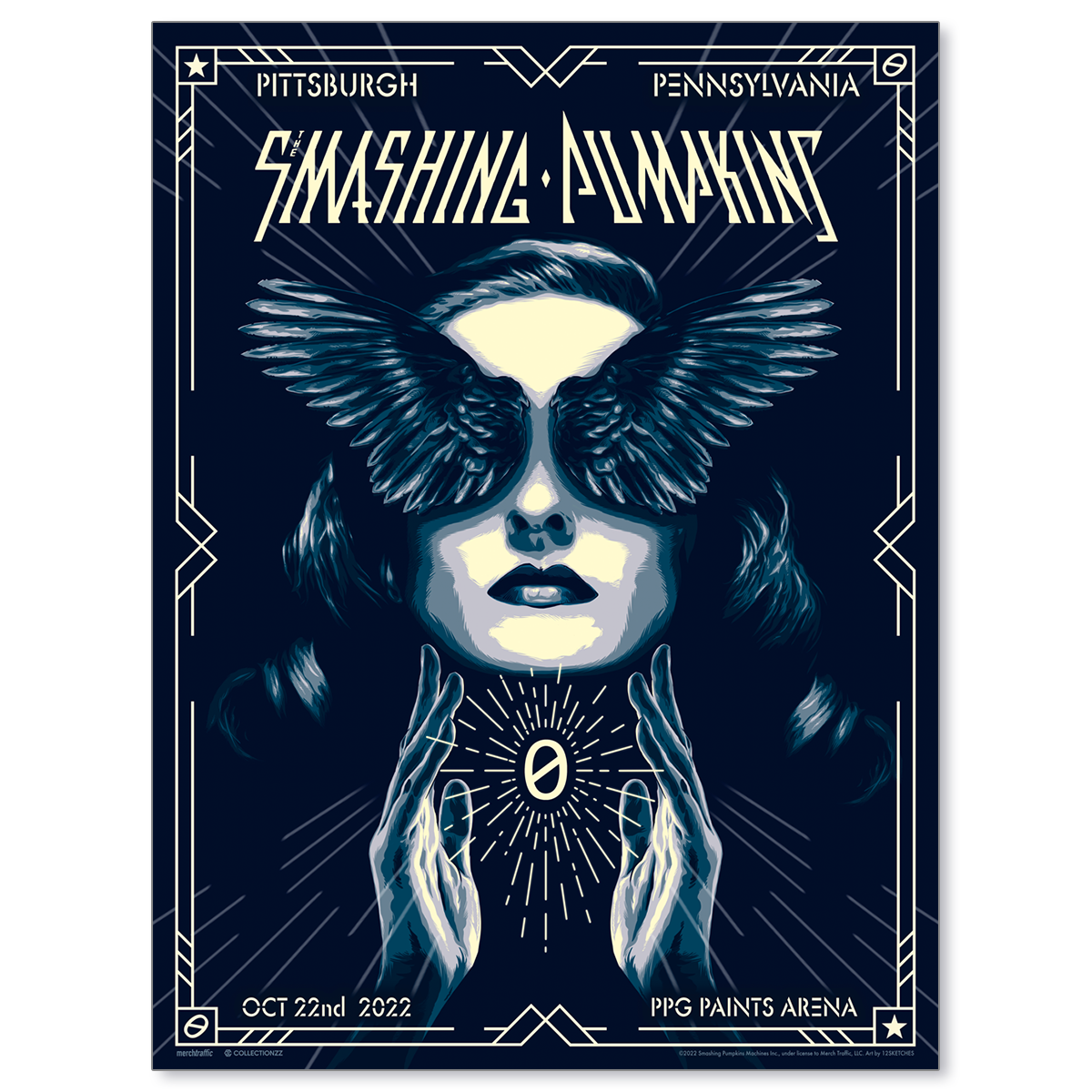 The Smashing Pumpkins Pittsburgh October 22, 2022 Print