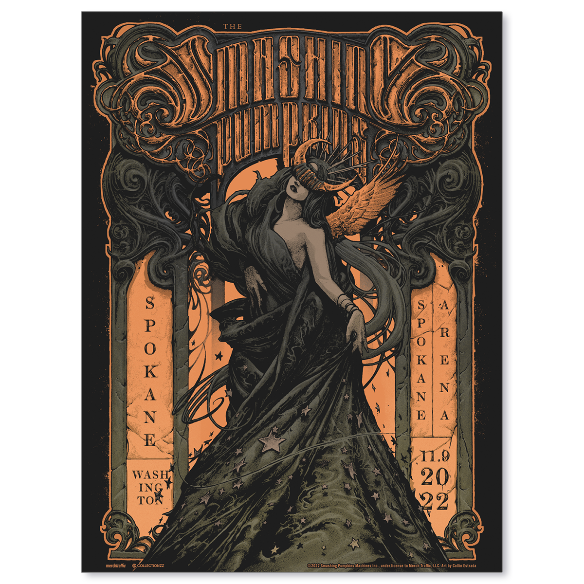 The Smashing Pumpkins Spokane November 9, 2022 Print
