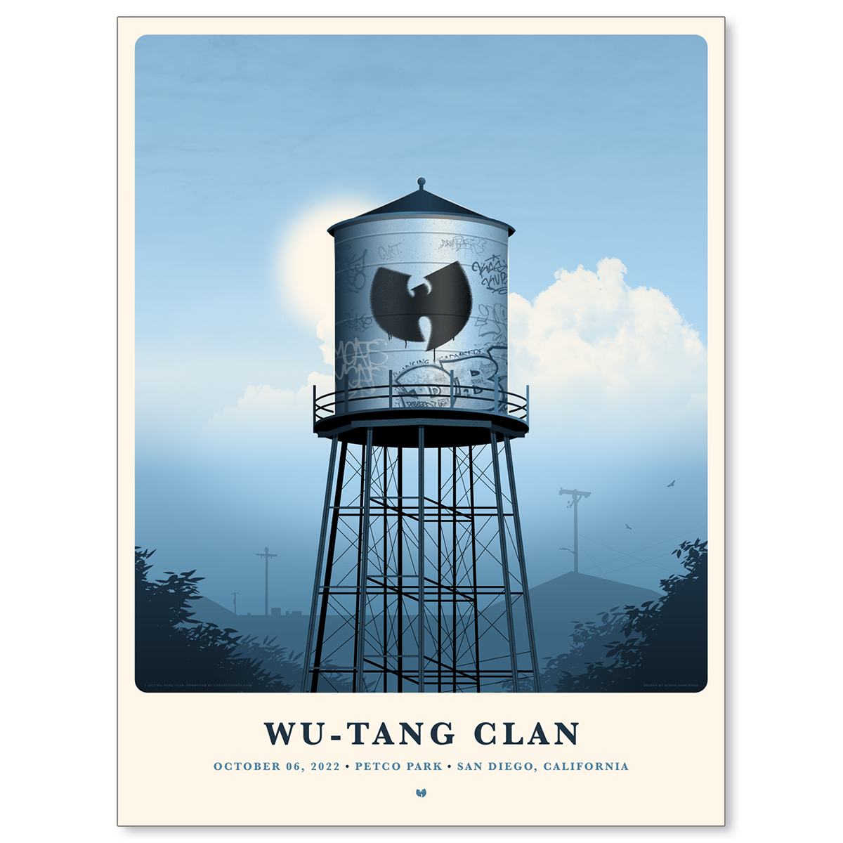 Wu-Tang Clan San Diego October 6, 2022 Print