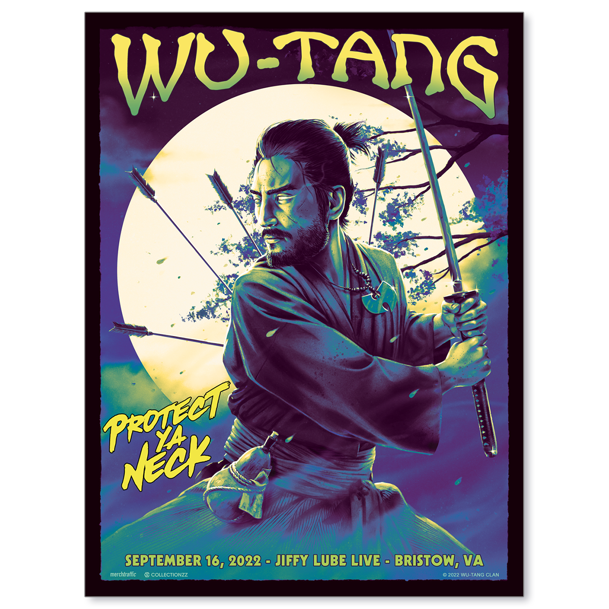 Wu-Tang Clan Bristow September 16, 2022 Print