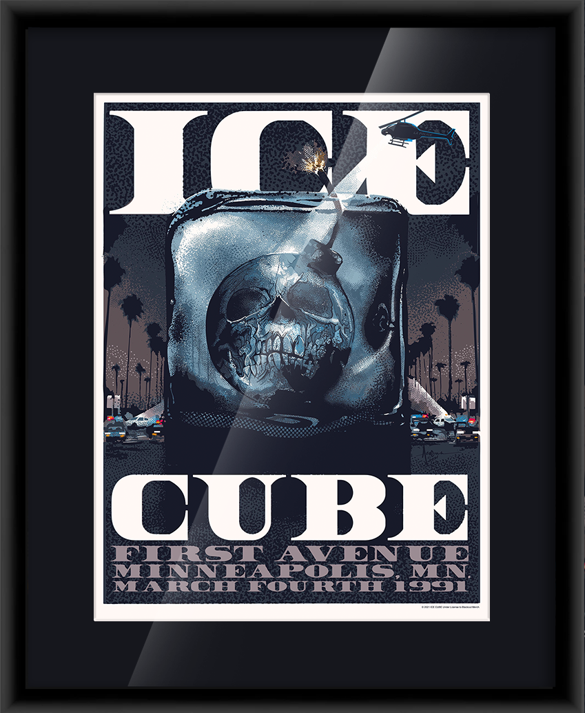 Ice Cube "THE BOMB" Minneapolis 1991 (Foil Edition)