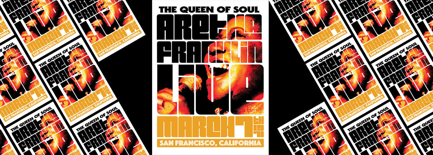 Behind the Poster: Aretha Franklin San Francisco 1971