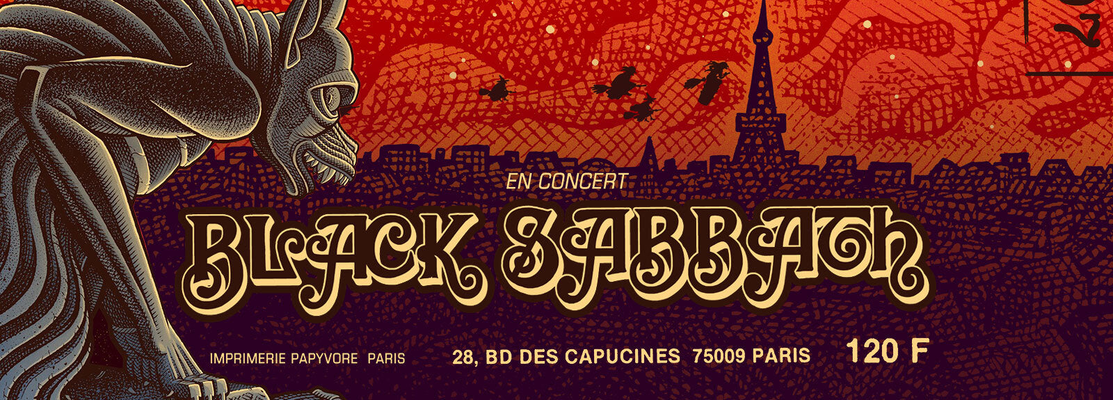 Black Sabbath Paris 1970