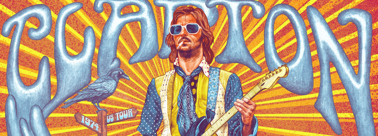 Eric Clapton 1974 Tour