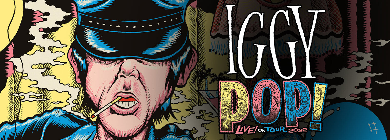 Iggy Pop Live on Tour 2022!