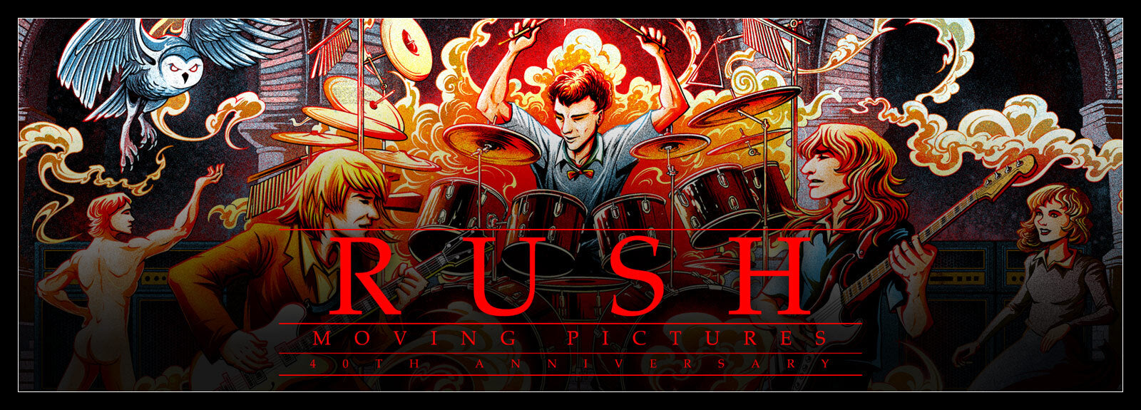 Behind the Poster: Rush Moving Pictures 40th Anniversary