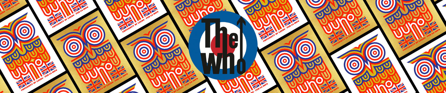 Behind the Poster: The Who, University of Leeds, February 14, 1970 (Print 1 of Set)