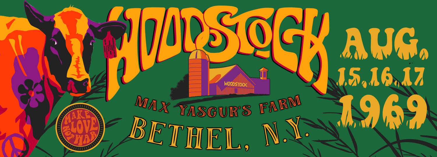 Behind the Poster: Woodstock Max Yasgur's Farm