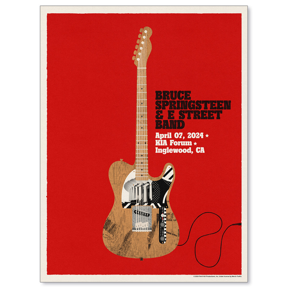Bruce Springsteen & E Street Band Inglewood April 7, 2024