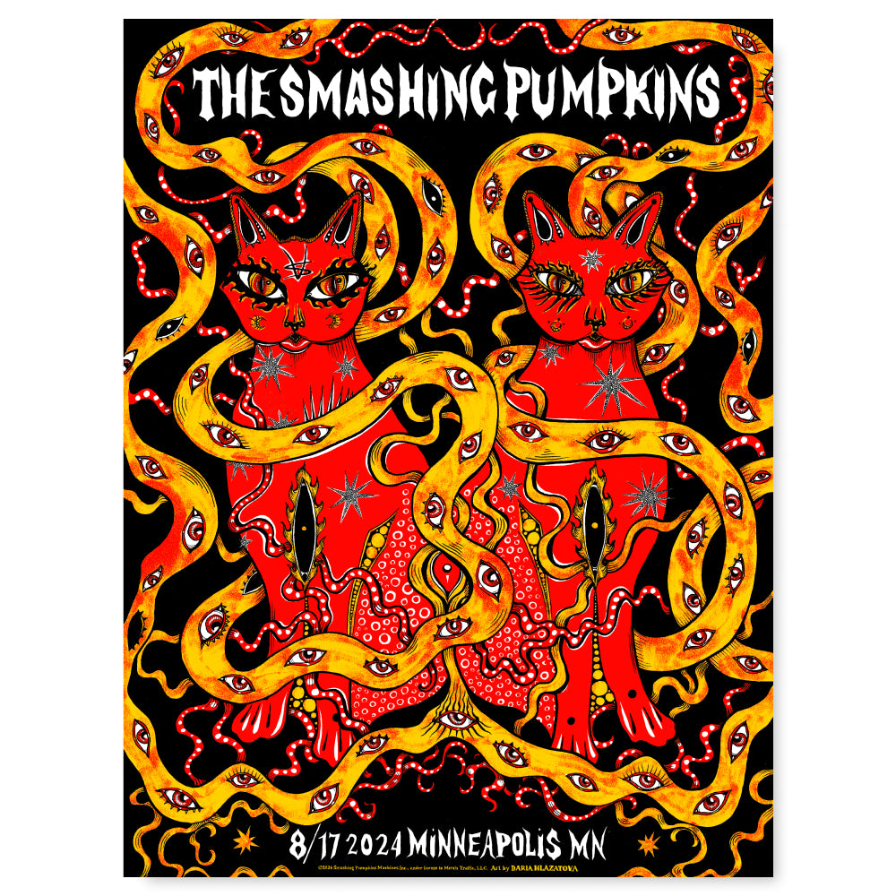 The Smashing Pumpkins Minneapolis August 17, 2024 (Show Edition)