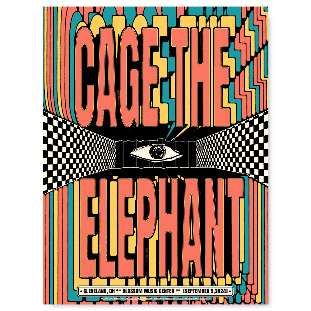 Cage The Elephant Cleveland September 9, 2024 (Show Edition)