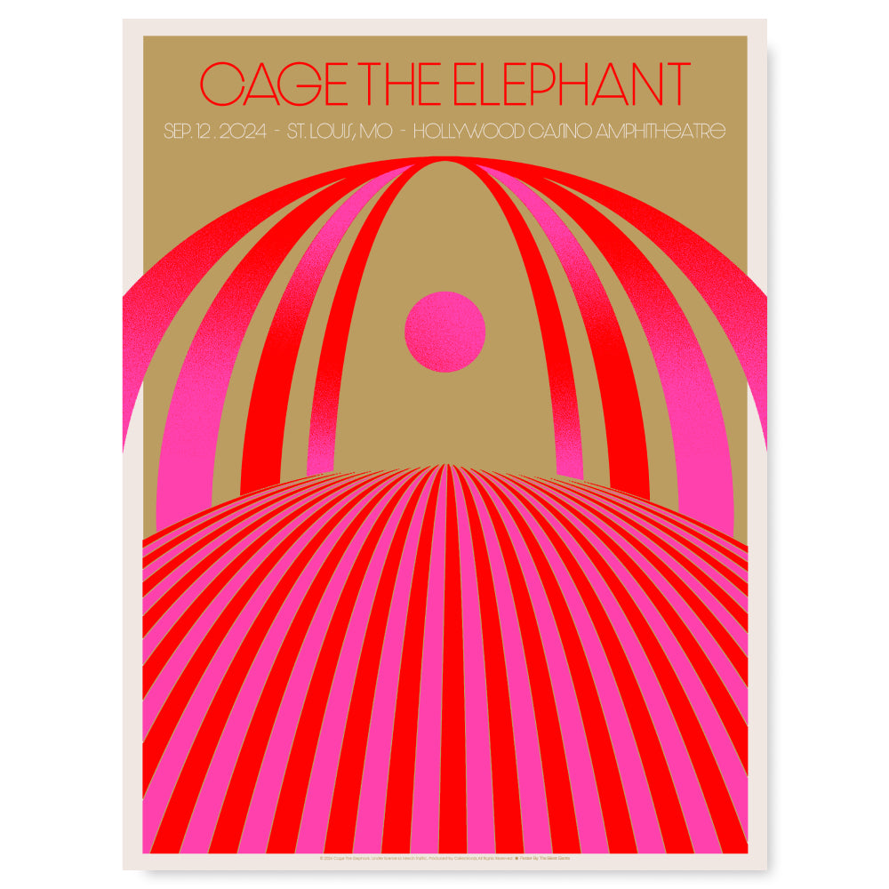 Cage The Elephant St. Louis September 11, 2024 (Show Edition)