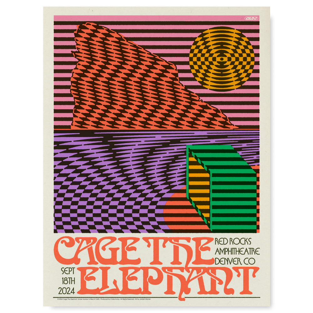 Cage The Elephant Denver September 18, 2024 (Show Edition)