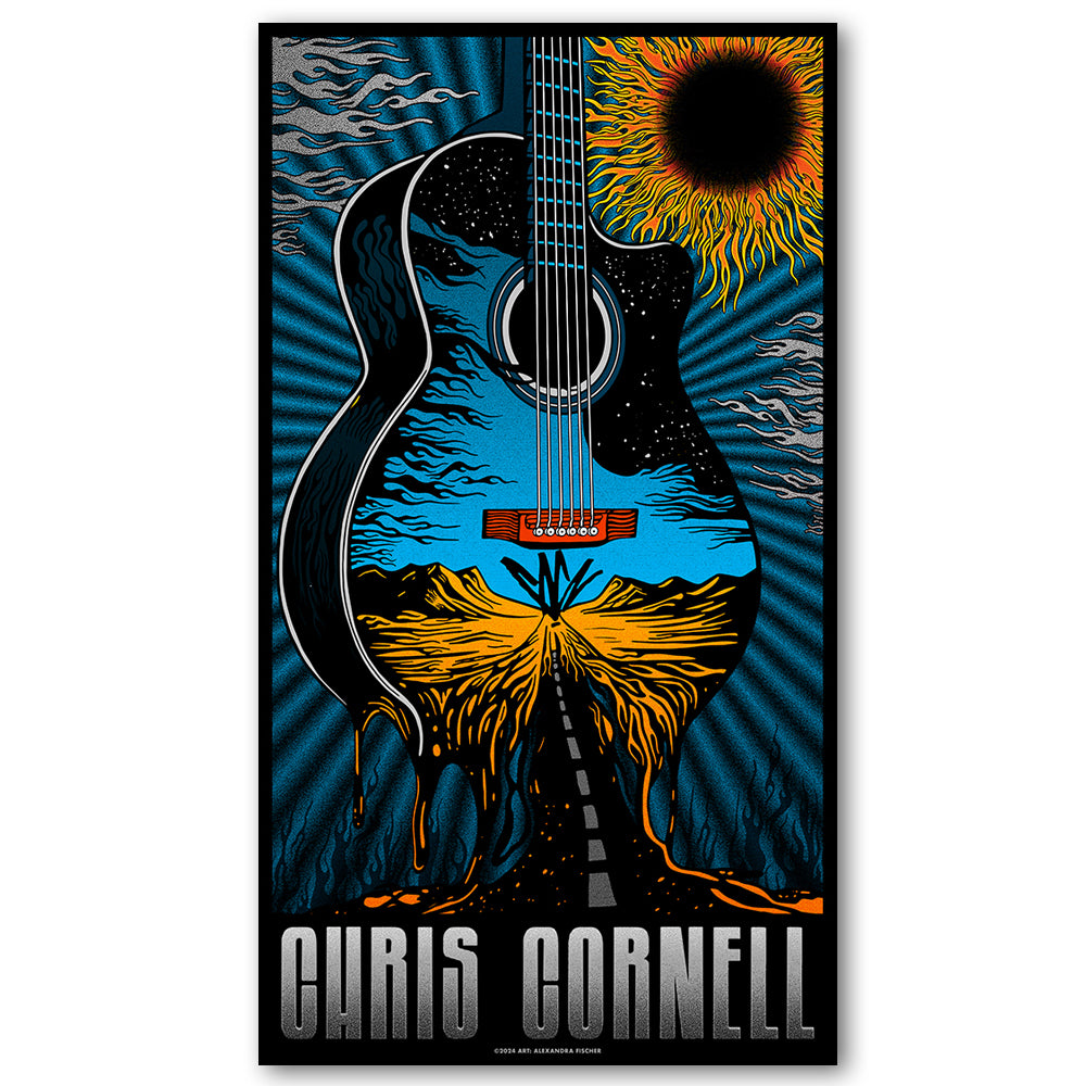 Chris Cornell 60th Birthday Print