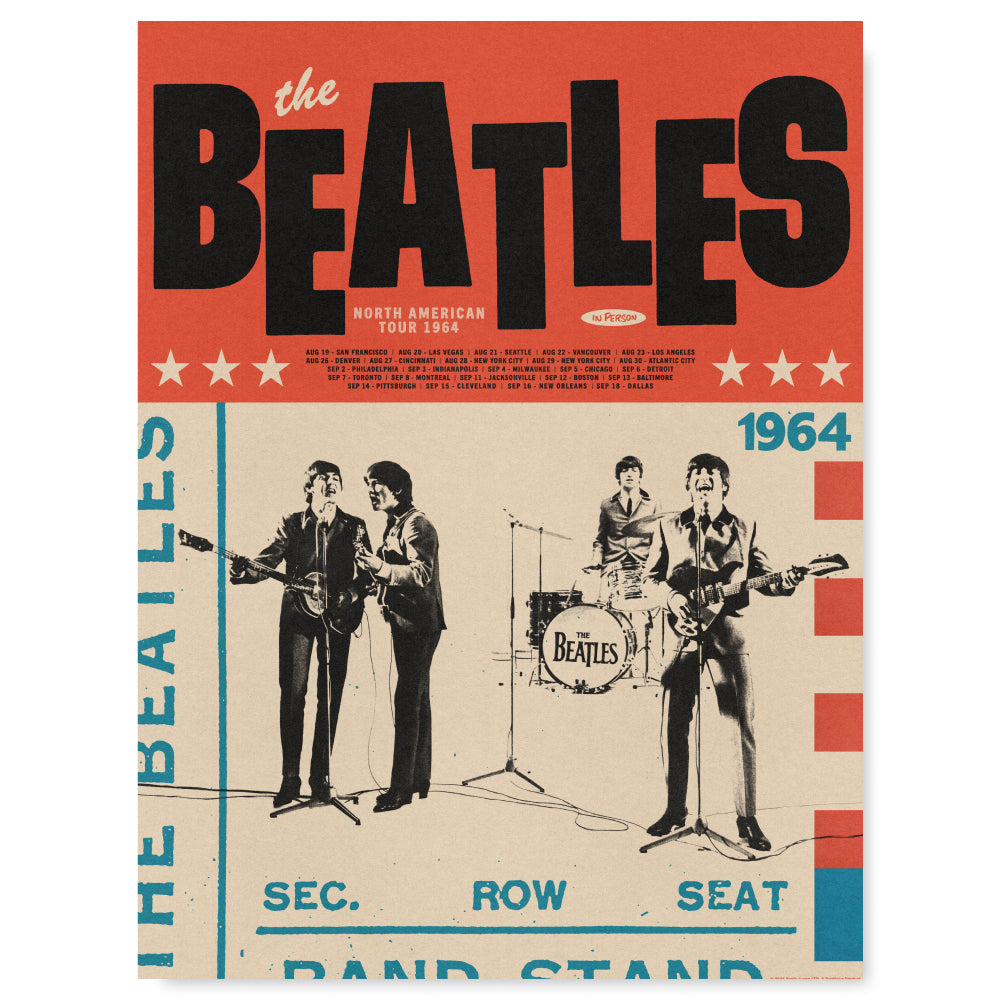 The Beatles: 1964 Print Set