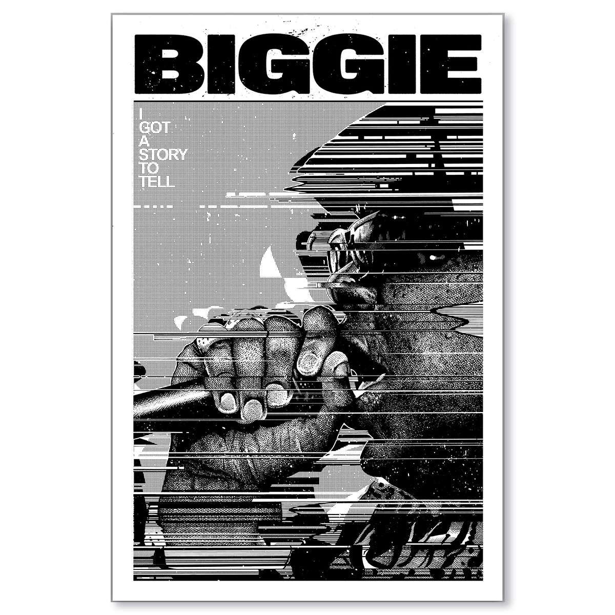 The Notorious B.I.G. Biggie: I Got A Story To Tell (Black & White Edition)