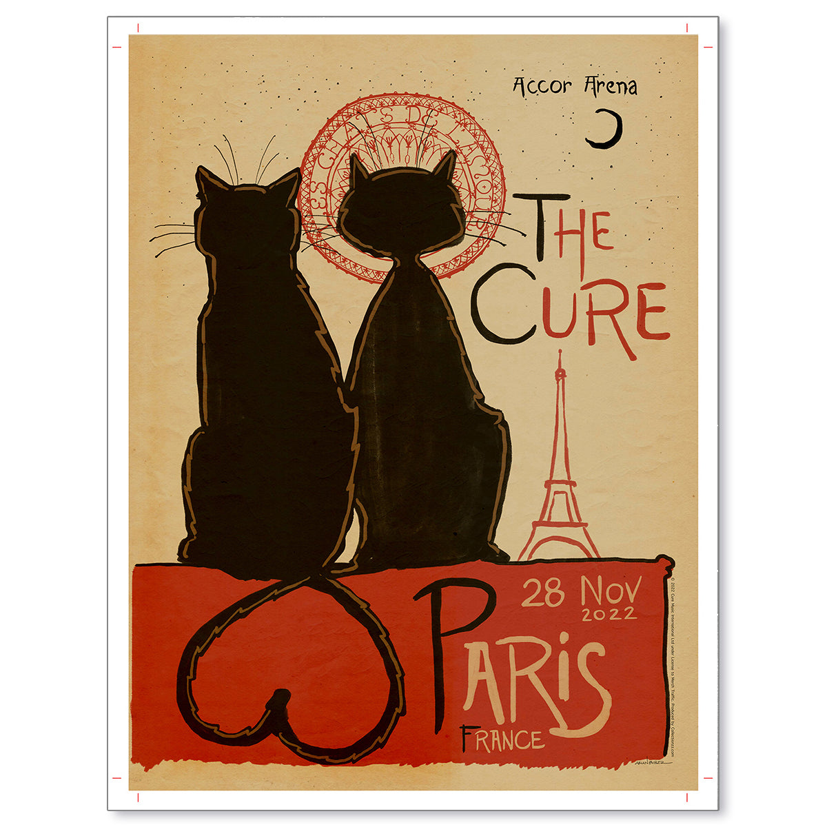 The Cure Paris November 28, 2022