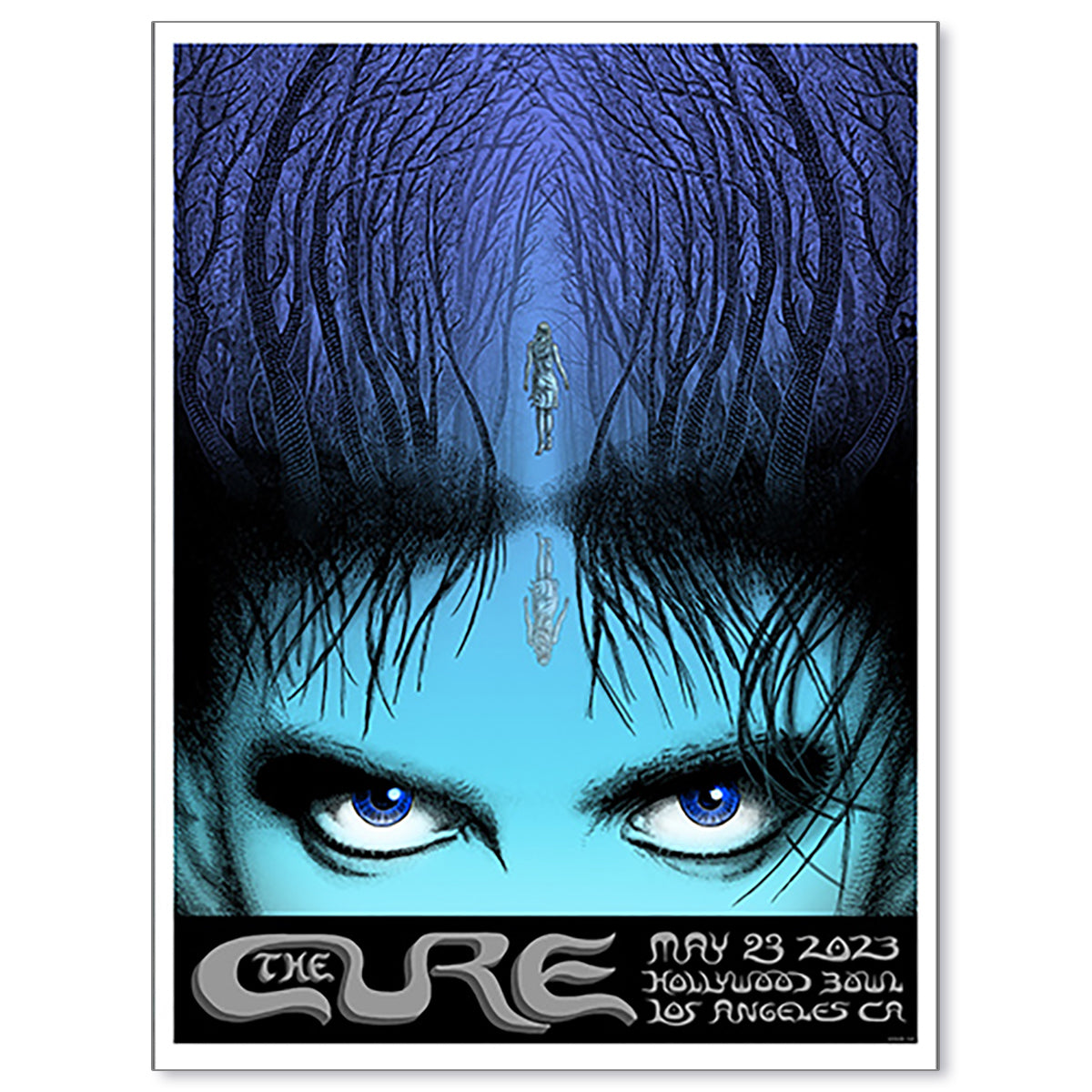The Cure Los Angeles May 23, 2023 Poster