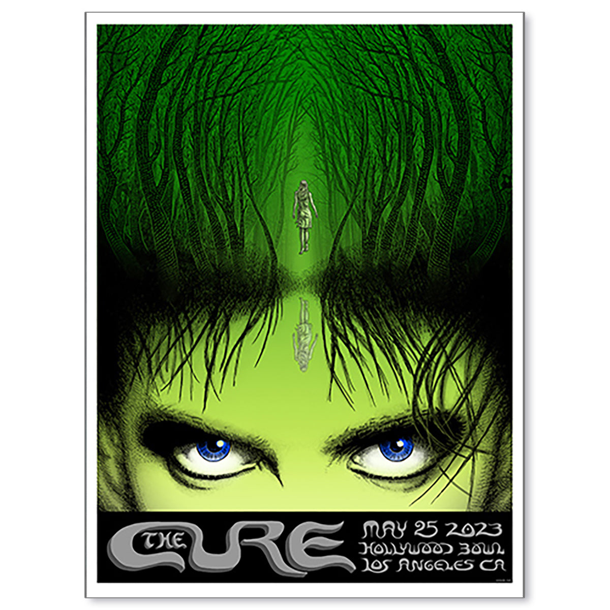 The Cure Los Angeles May 25, 2023 Poster