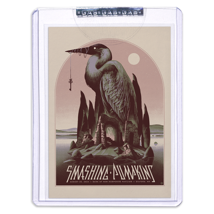 The Smashing Pumpkins Gilford August 26, 2023 Poster & Setlist Trading Card