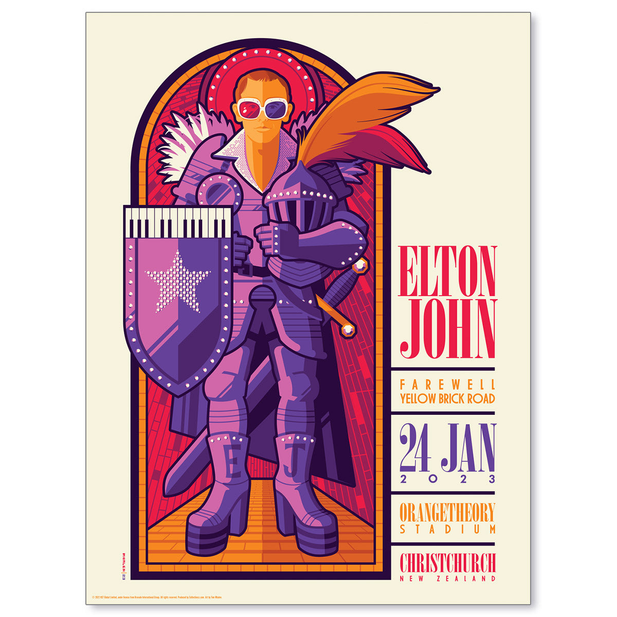 Elton John Christchurch Farewell Yellow Brick Road Tour January 24, 2023