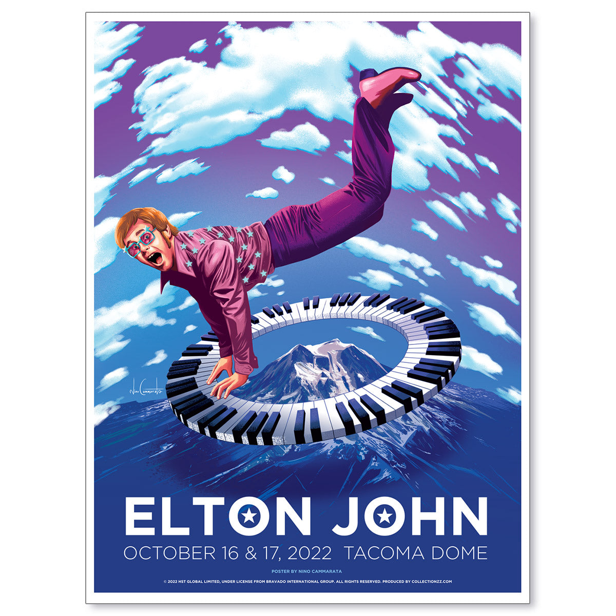 Elton John Tacoma October 16 & 17, 2022 Farewell Yellow Brick Road Tour