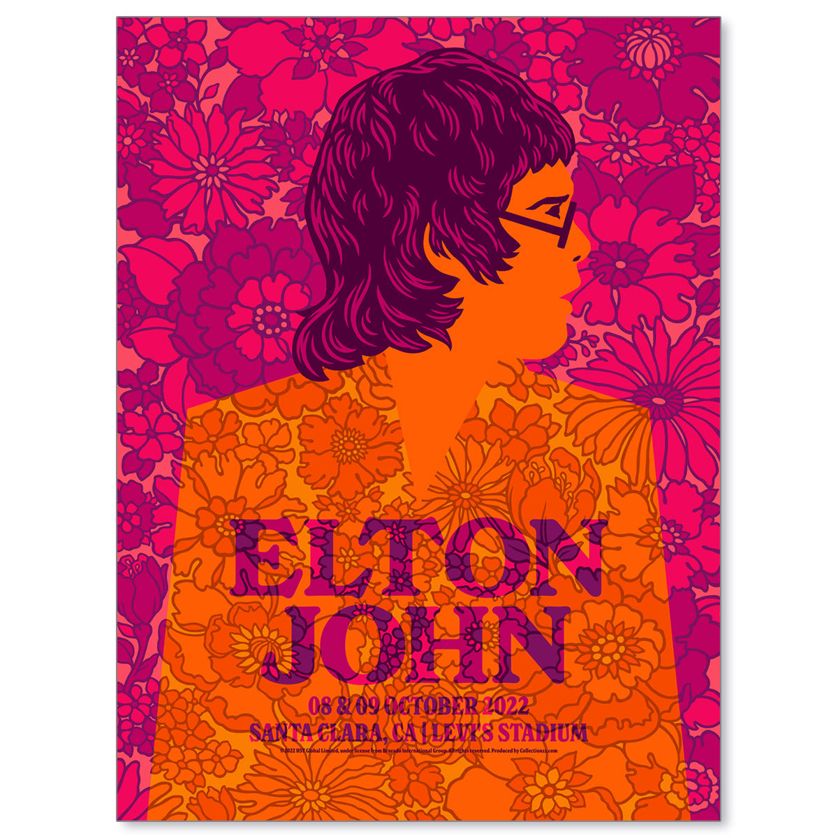 Elton John Santa Clara October 8 & 9, 2022 Farewell Yellow Brick Road Tour