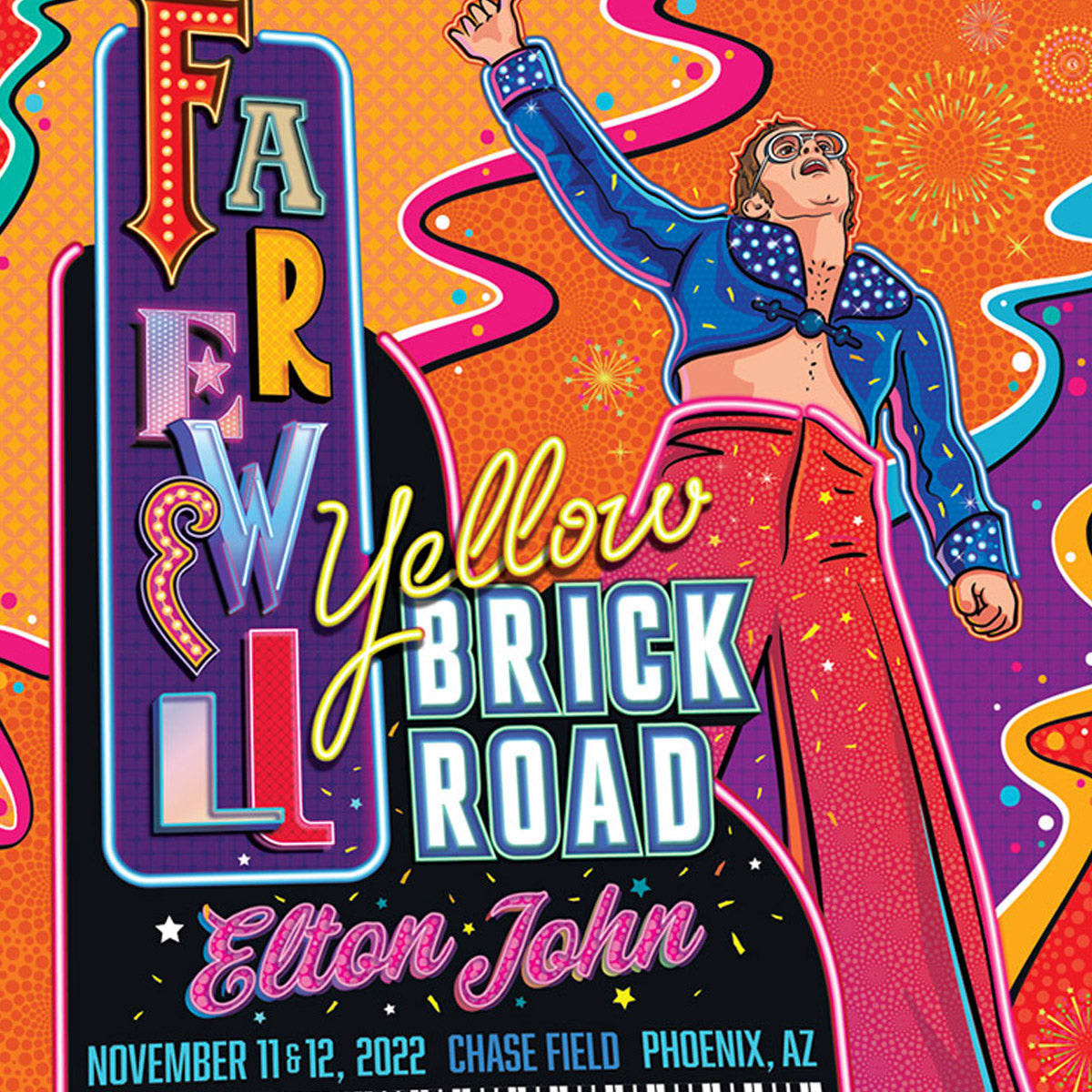 Elton John Phoenix November 11 & 12, 2022 Farewell Yellow Brick Road Tour