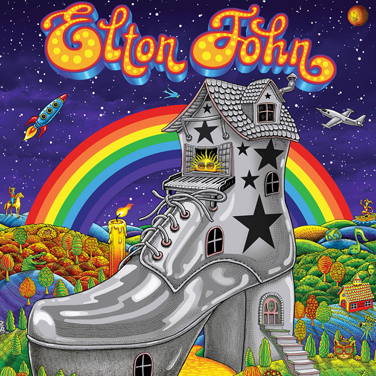 Elton John Las Vegas November 1, 2022 by Emek (Artist Proof Edition)