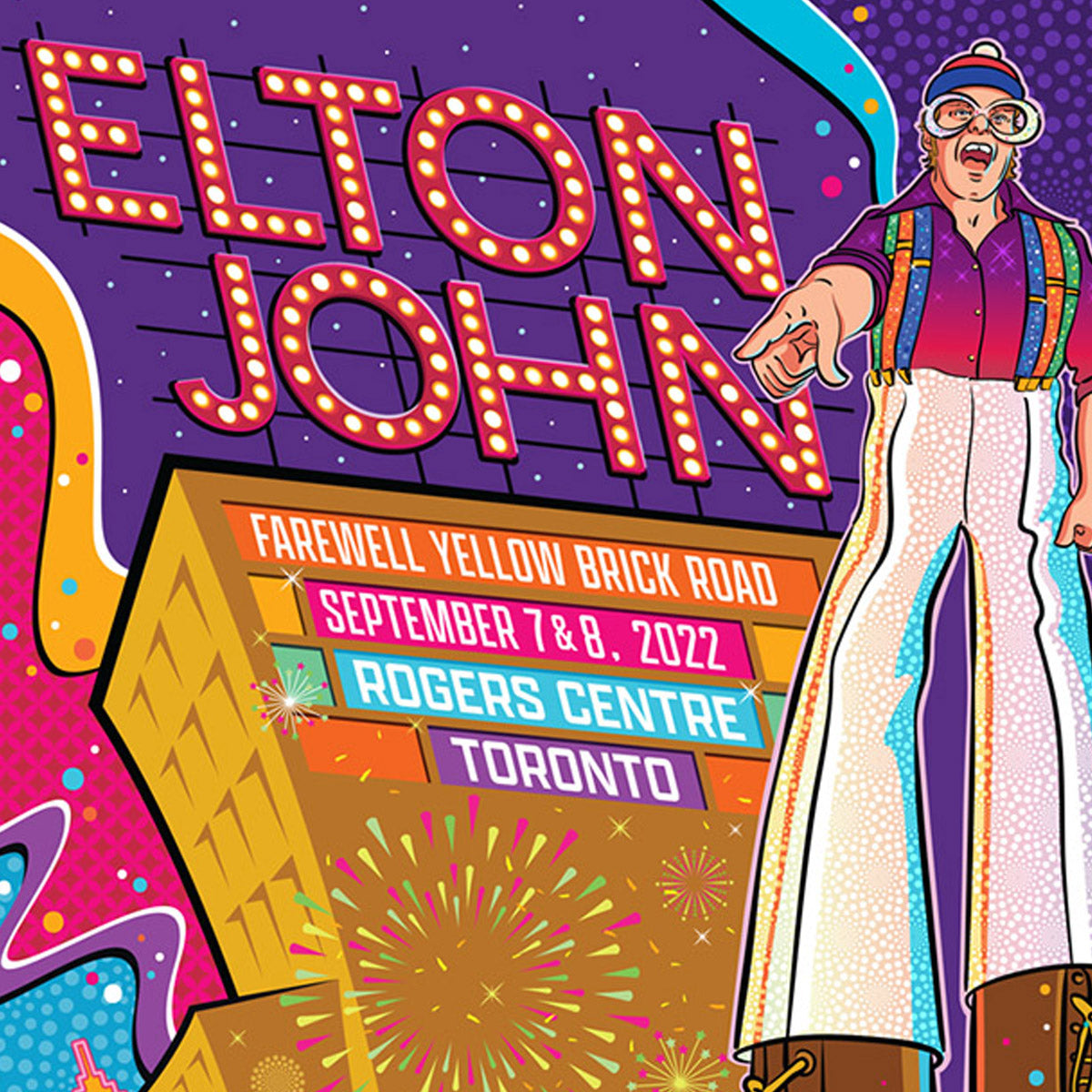 Elton John Toronto September 7 & 8, 2022 Farewell Yellow Brick Road Tour