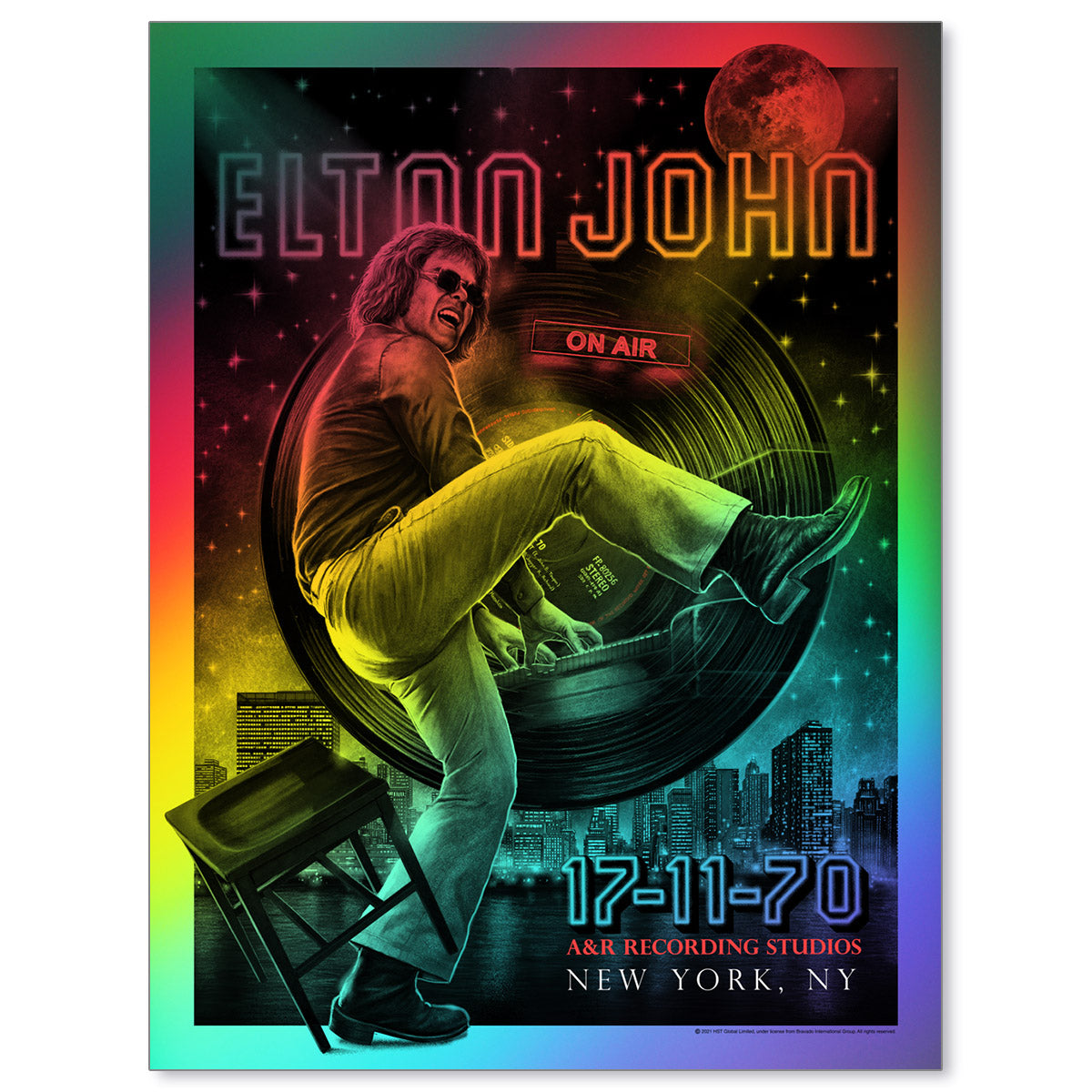 Elton John 17-11-70 50th Anniversary (Rainbow Foil Edition)