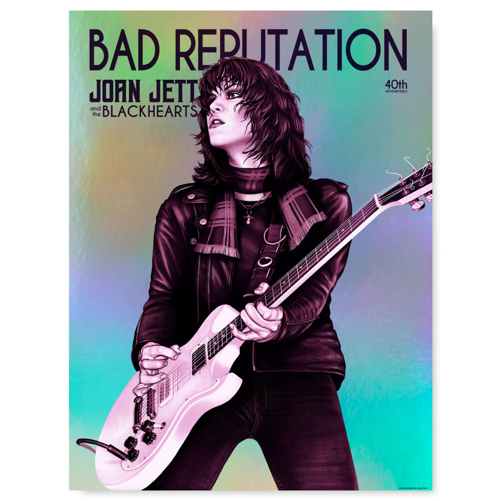 Joan Jett & The Blackhearts Bad Reputation 40th (Rainbow Foil)