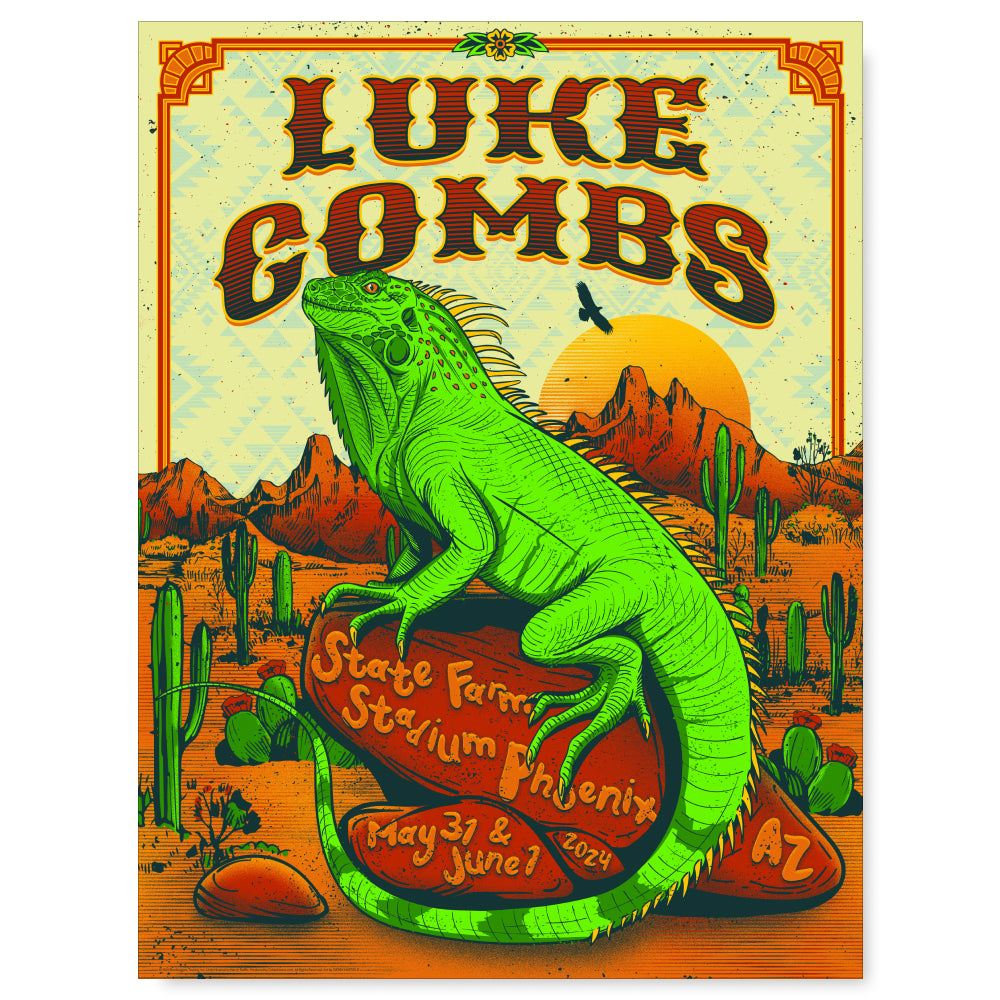 Luke Combs Glendale May 31 & June 1, 2024