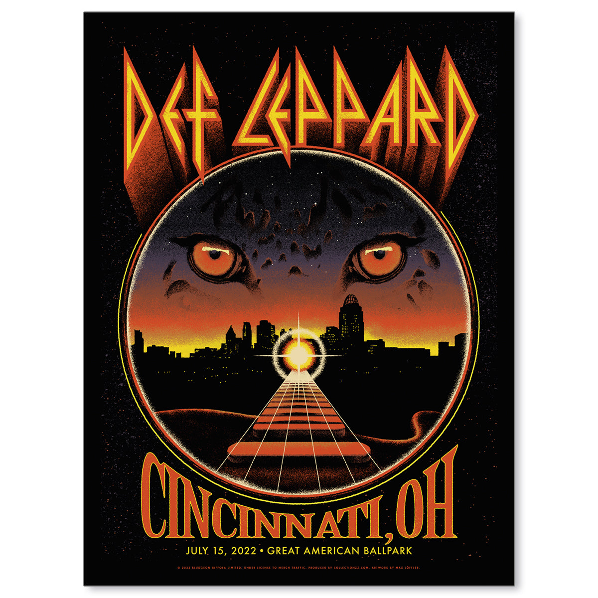 Def Leppard Cincinnati July 15, 2022 The Stadium Tour